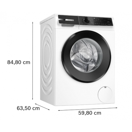 BOSCH WNG25401GR Πλυντήριο Στεγνωτήριο Ρούχων 10.5kg/6kg Ατμού 1400 Στροφές